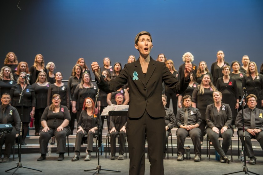 Kathleen Hansen San Diego Union Tribune San Diego Women's Chorus Raises It's Voice with 
